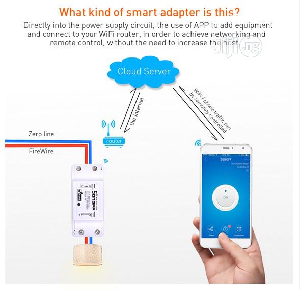 Sonoff Basic 10a 2200w Wifi Wireless Smart Switch Remote Co
