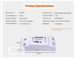 Sonoff Basic 10a 2200w Wifi Wireless Smart Switch Remote Co