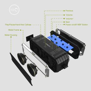 S6 Waterproof Portable Wireless Bluetooth Speaker Power Bank