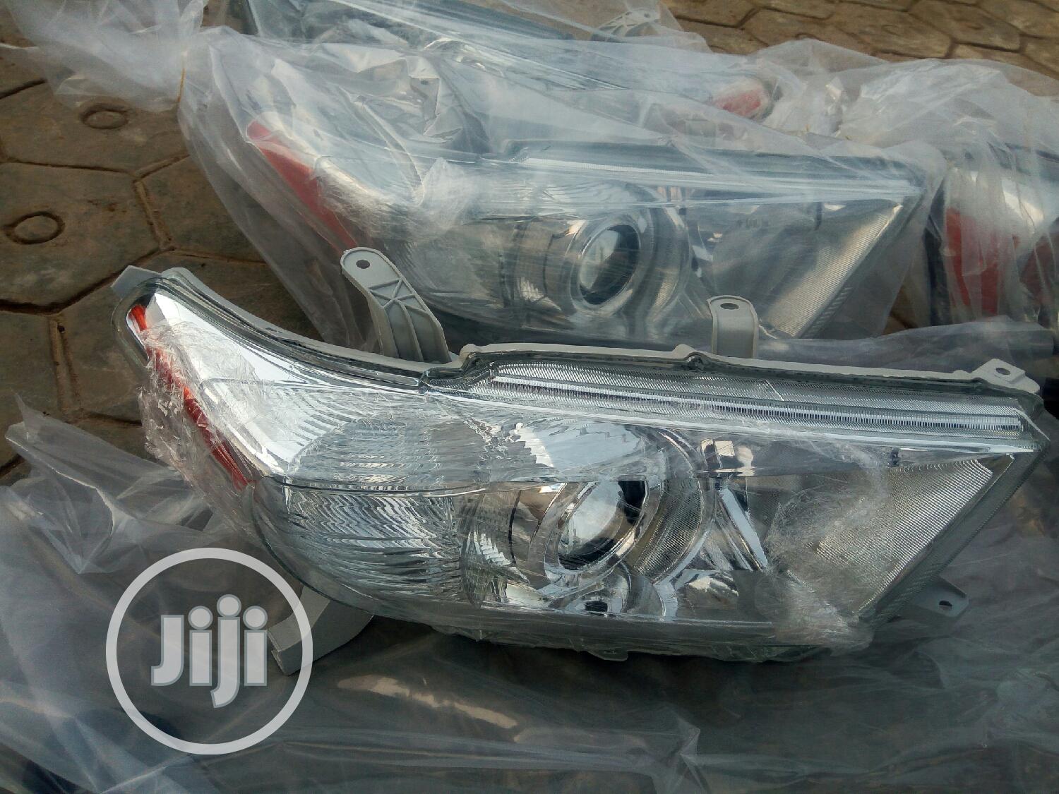 Highlander 2012 Model Headlamp