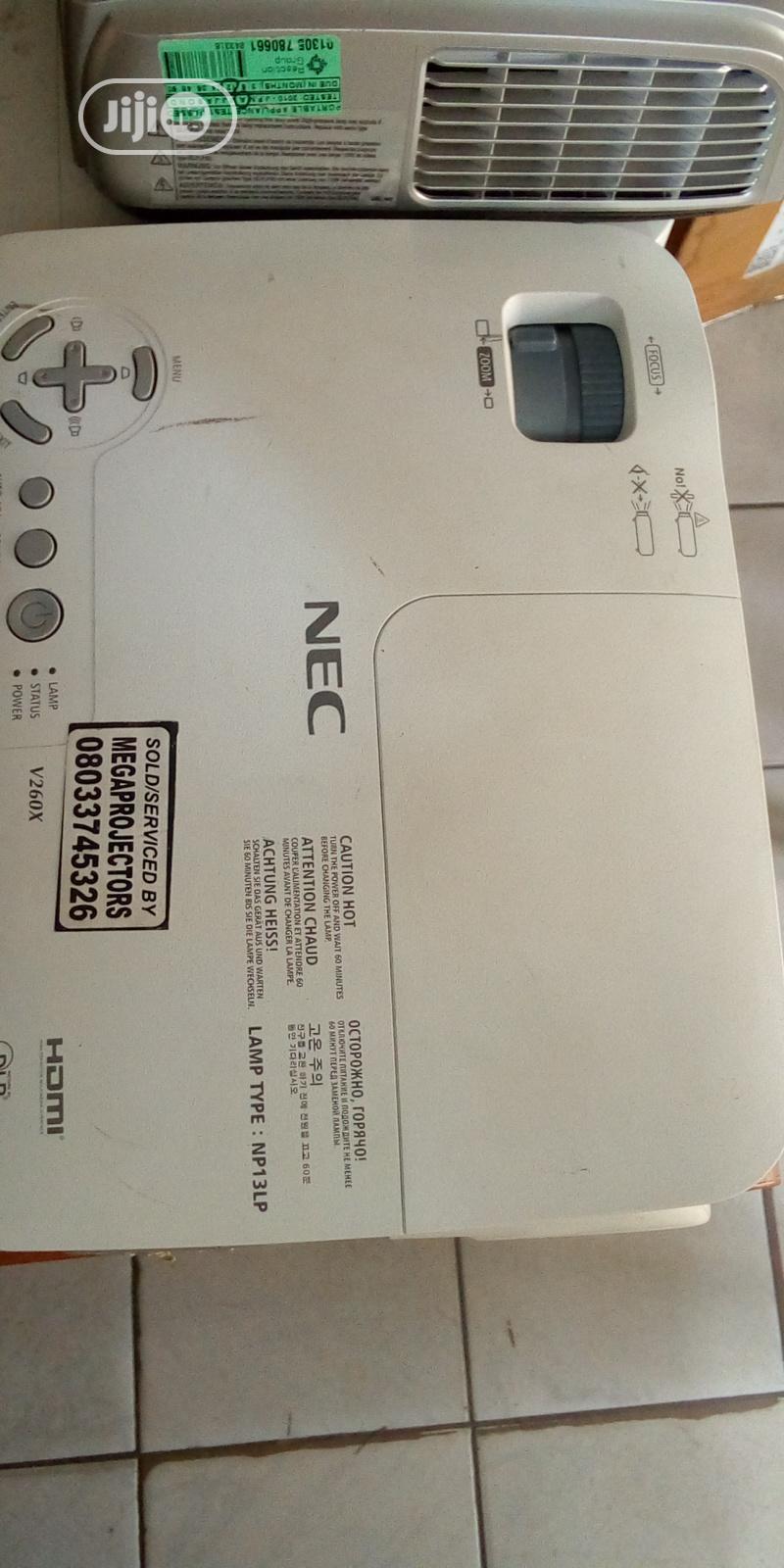 Clean NEC Projector With HDMI