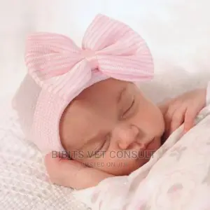 Cute European Baby Hat With Big Bow