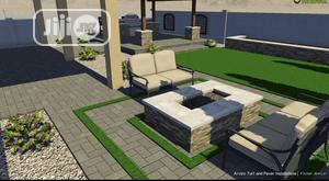 We Design Your Dirty Space With Green Grass Rugs