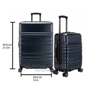 Traveler's Choice Pomona 2 Piece Set External Usb Blue