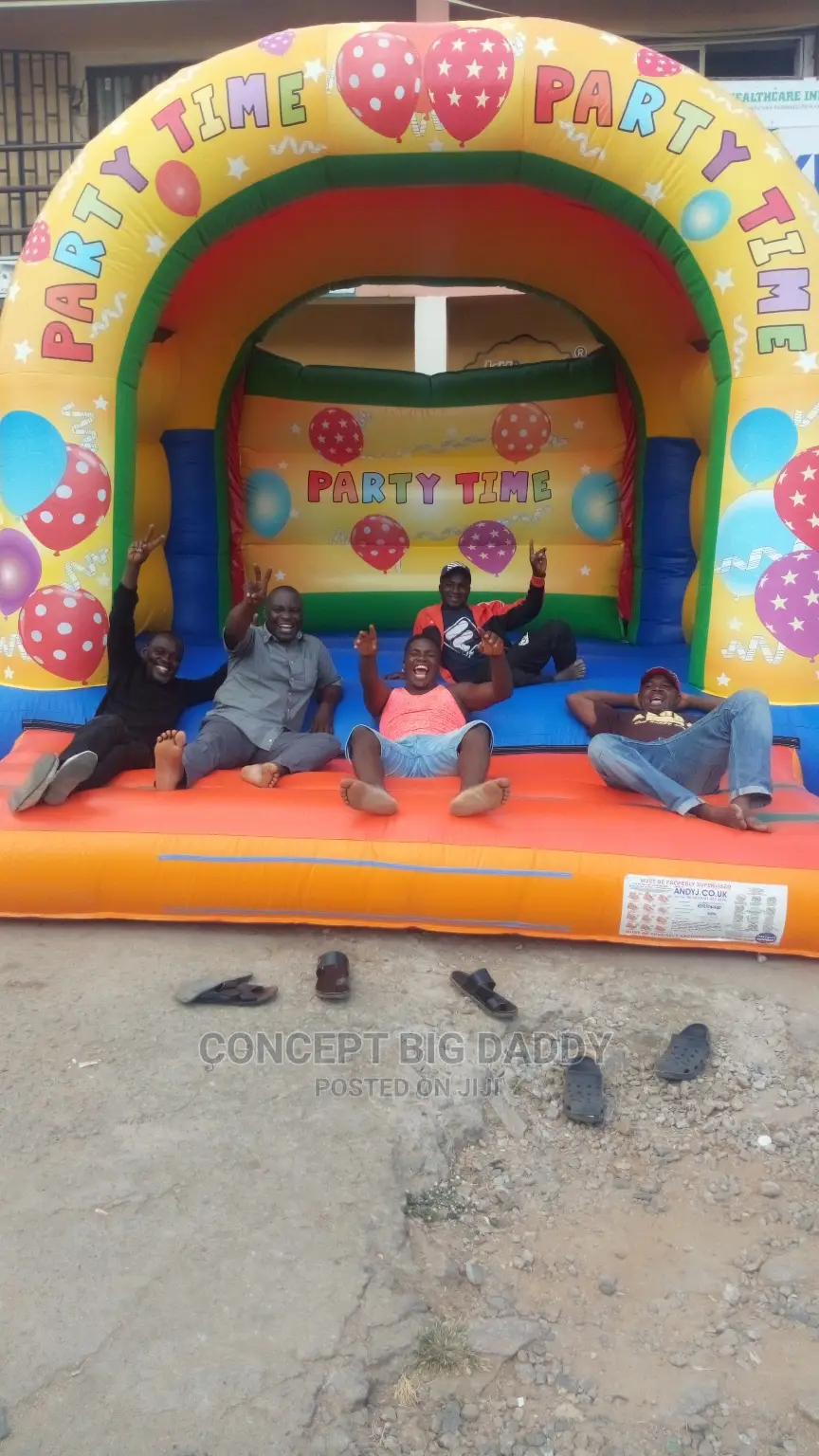 Barney, Mickey Mouse, Ben 10, Big Bird, Bouncing Castles