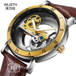 Wallace Men's Mechanical Wrist Watch