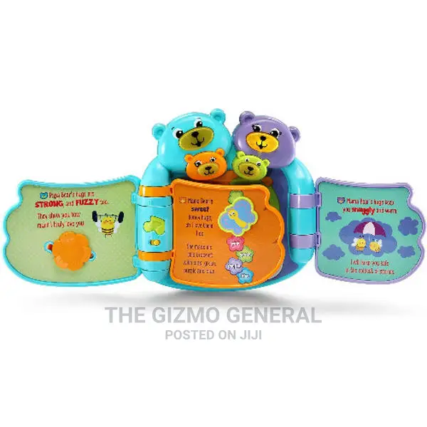 Leapfrog Hug Learn Bears Book - Blue