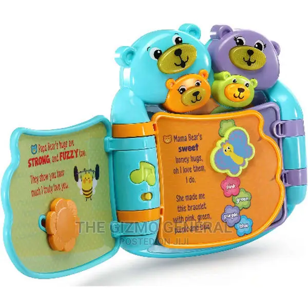 Leapfrog Hug Learn Bears Book - Blue