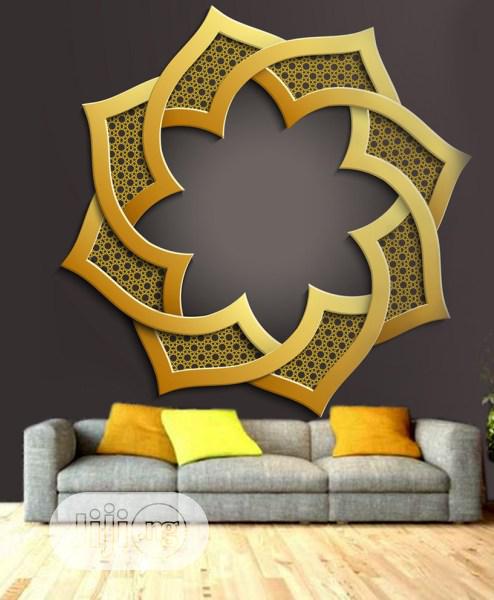 Royal Gold Arabian 5d Custom Photomural Wallpaper