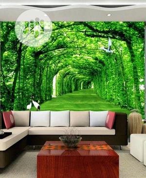 Beautiful Forest Walk Path Design Wall Mural
