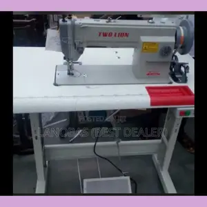 Two Lion Double Presser Foot Industrial Leather Machine