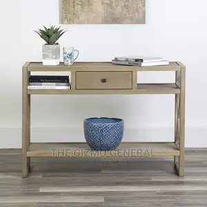 East at Main Cleo Console Grey/Brown