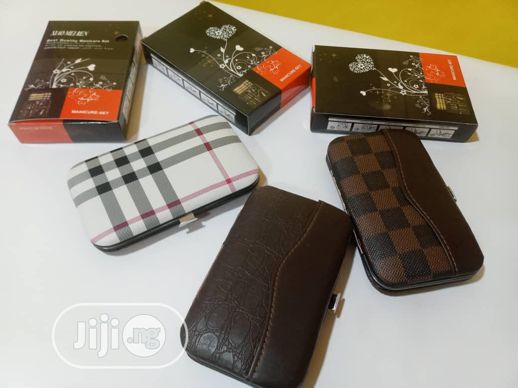 Leather Case Manicure Set