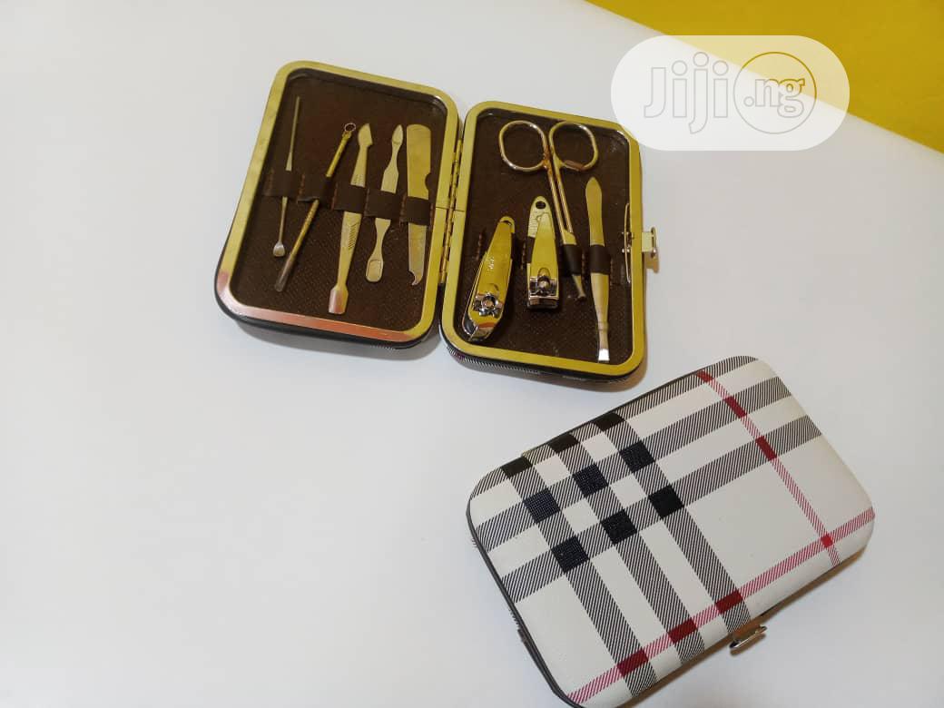 Leather Case Manicure Set