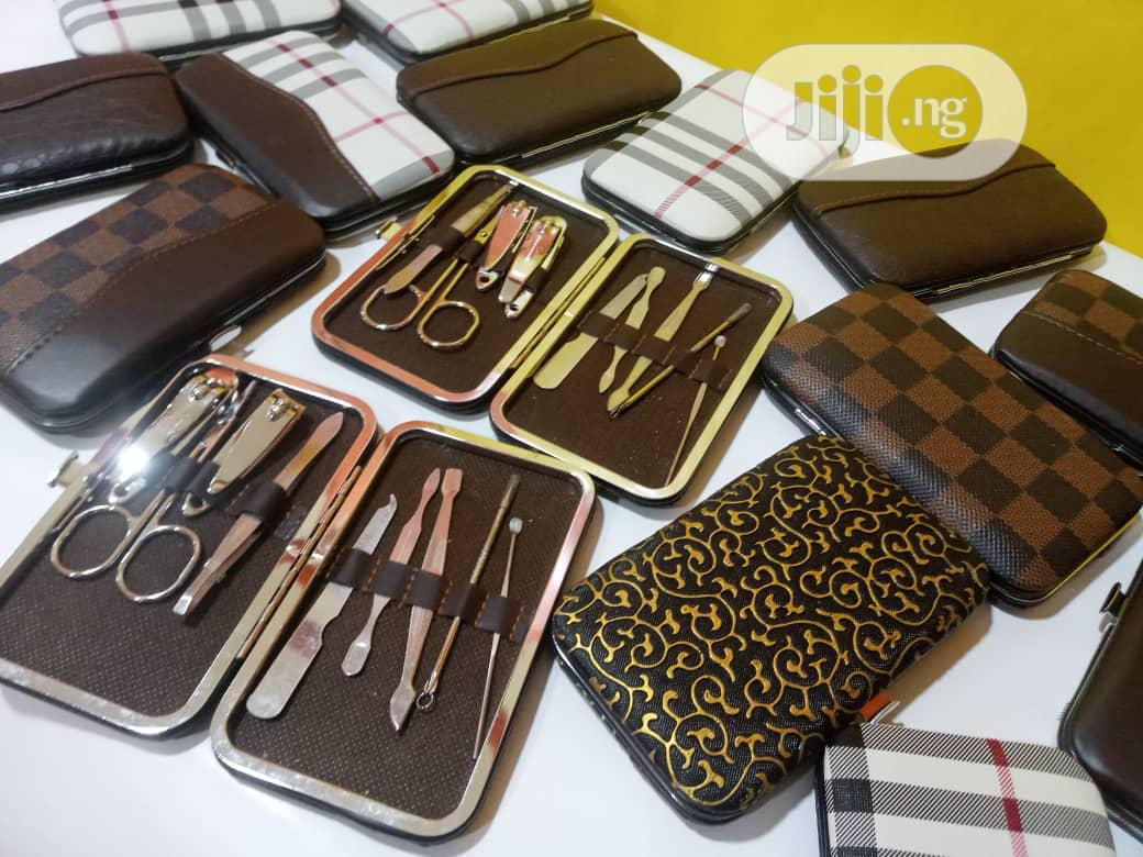 Leather Case Manicure Set