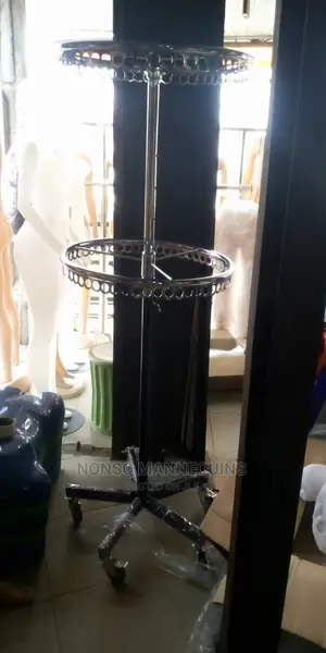 2 Layers Round Clothes Rack/Dressing Hanger