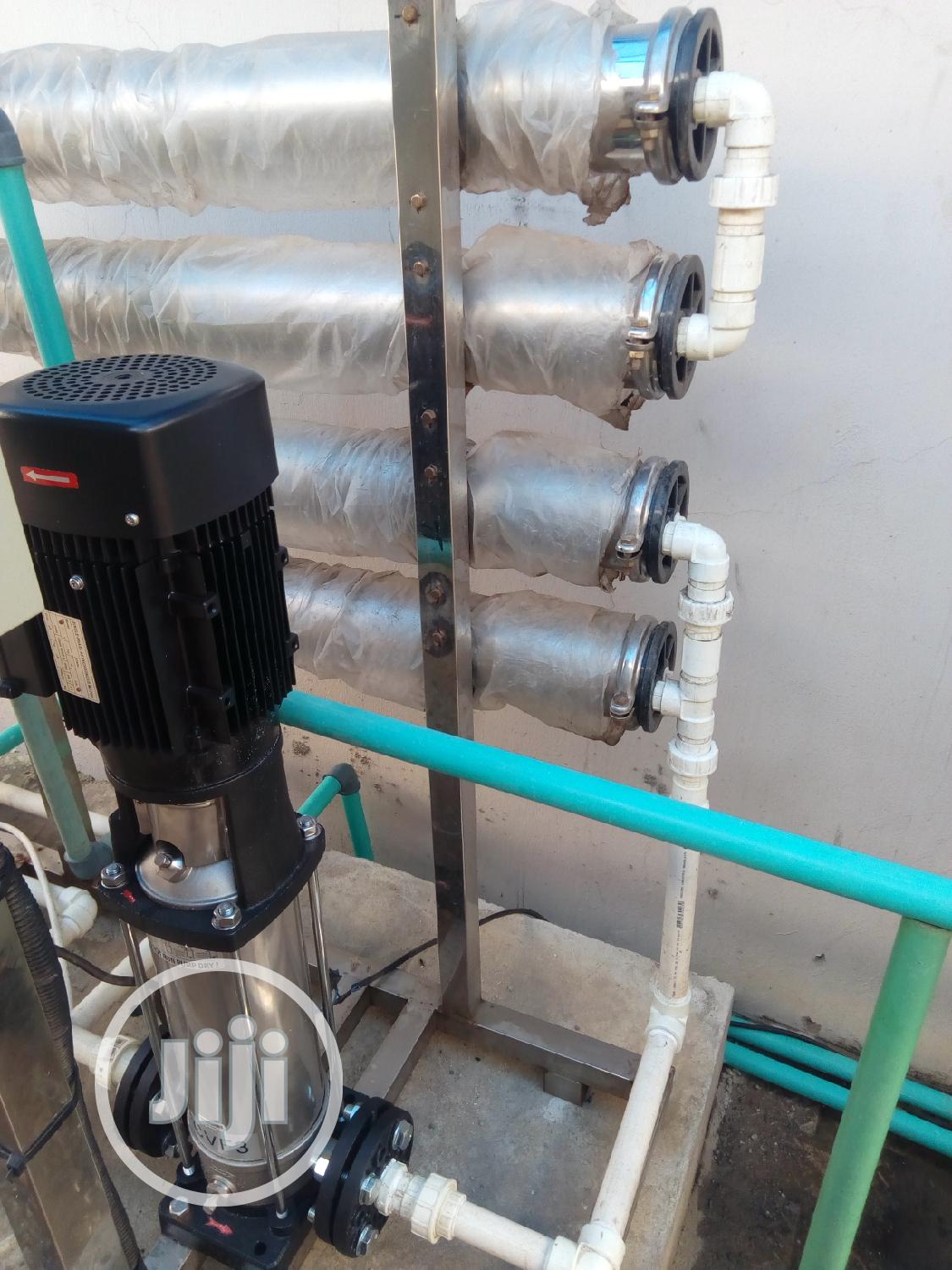 Complete Water Treatment Process Using Reverse Osmosis Syste