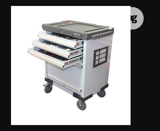 Tire Maintenance Tool Trolley Set 72pcs