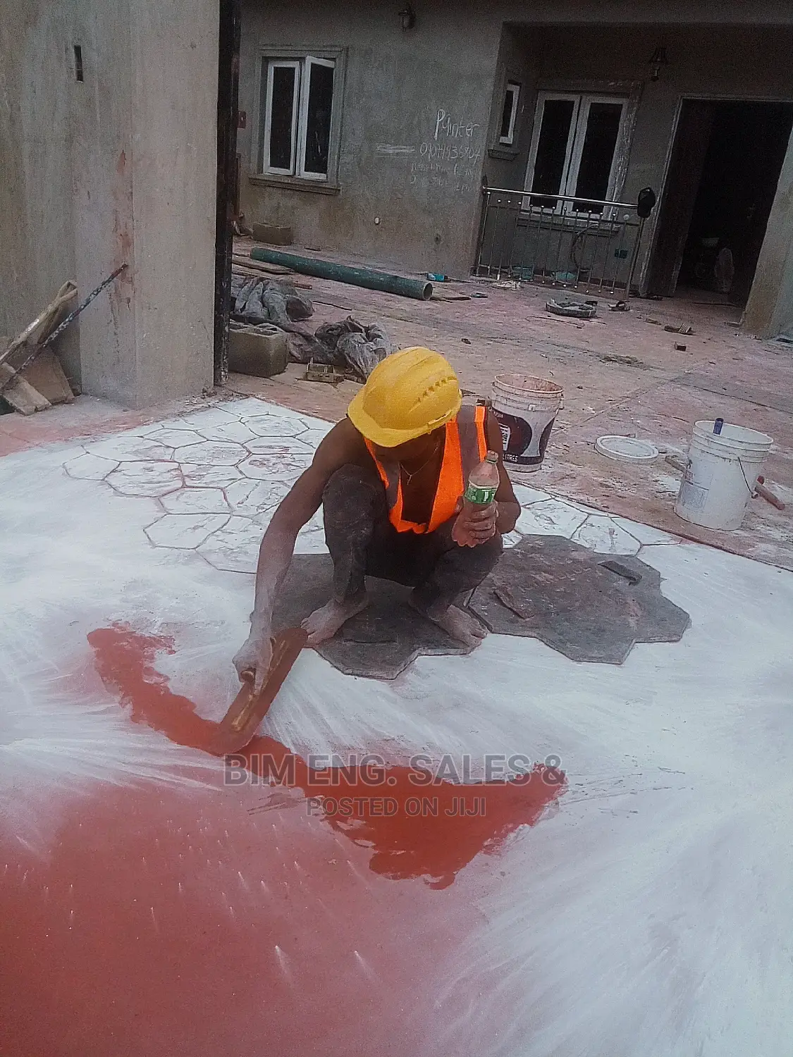 Color Hardener, Concrete Stamp, Floor Design, Release Agent, Acrylic