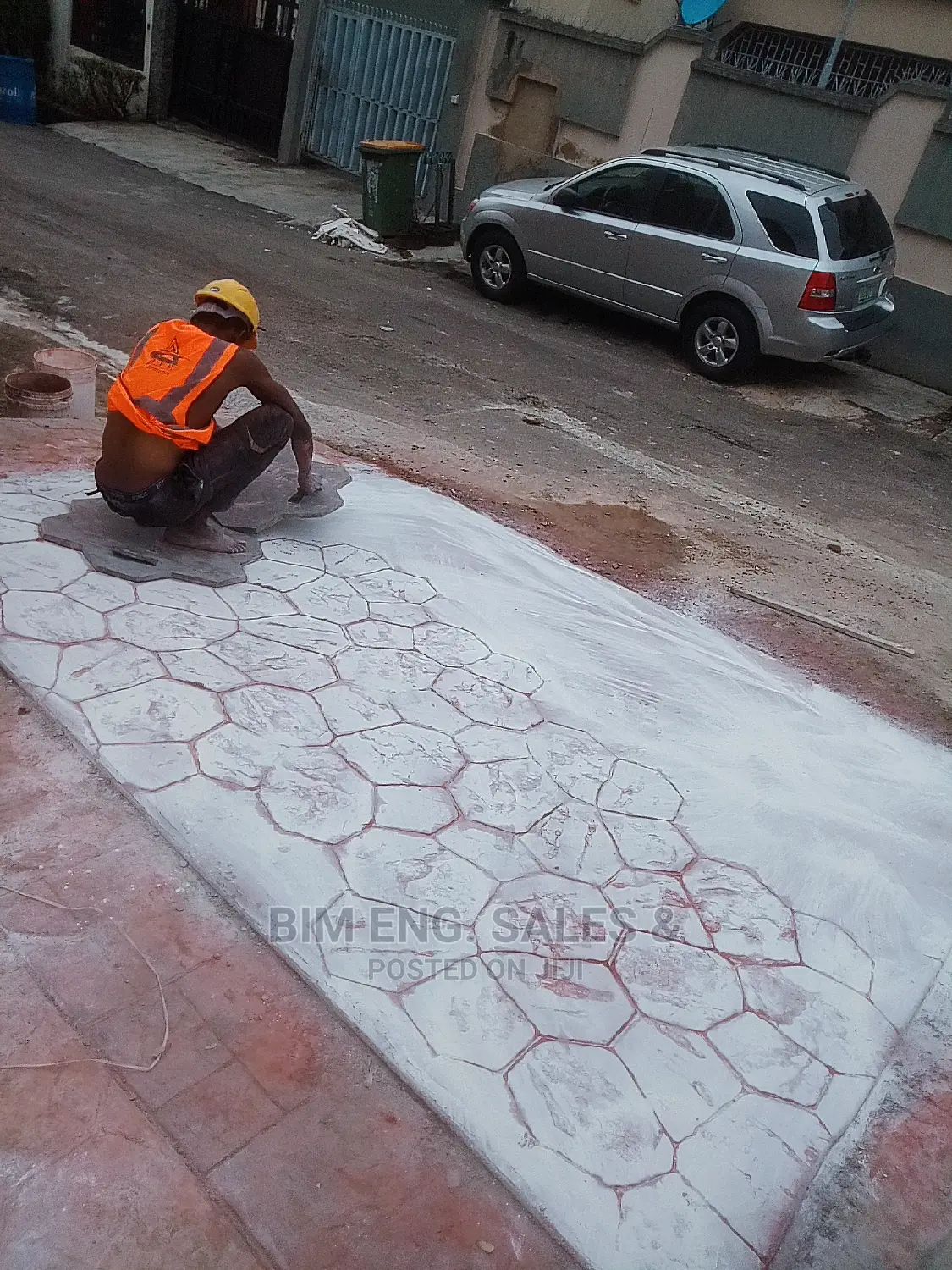 Color Hardener, Concrete Stamp, Floor Design, Release Agent, Acrylic