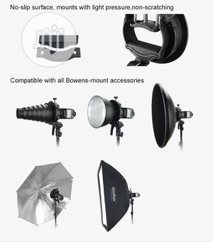 Godox S2 Speedlite Bracket Bowens Mount, for V1 AD200 V860II