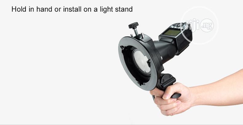 Godox S2 Speedlite Bracket Bowens Mount, for V1 AD200 V860II
