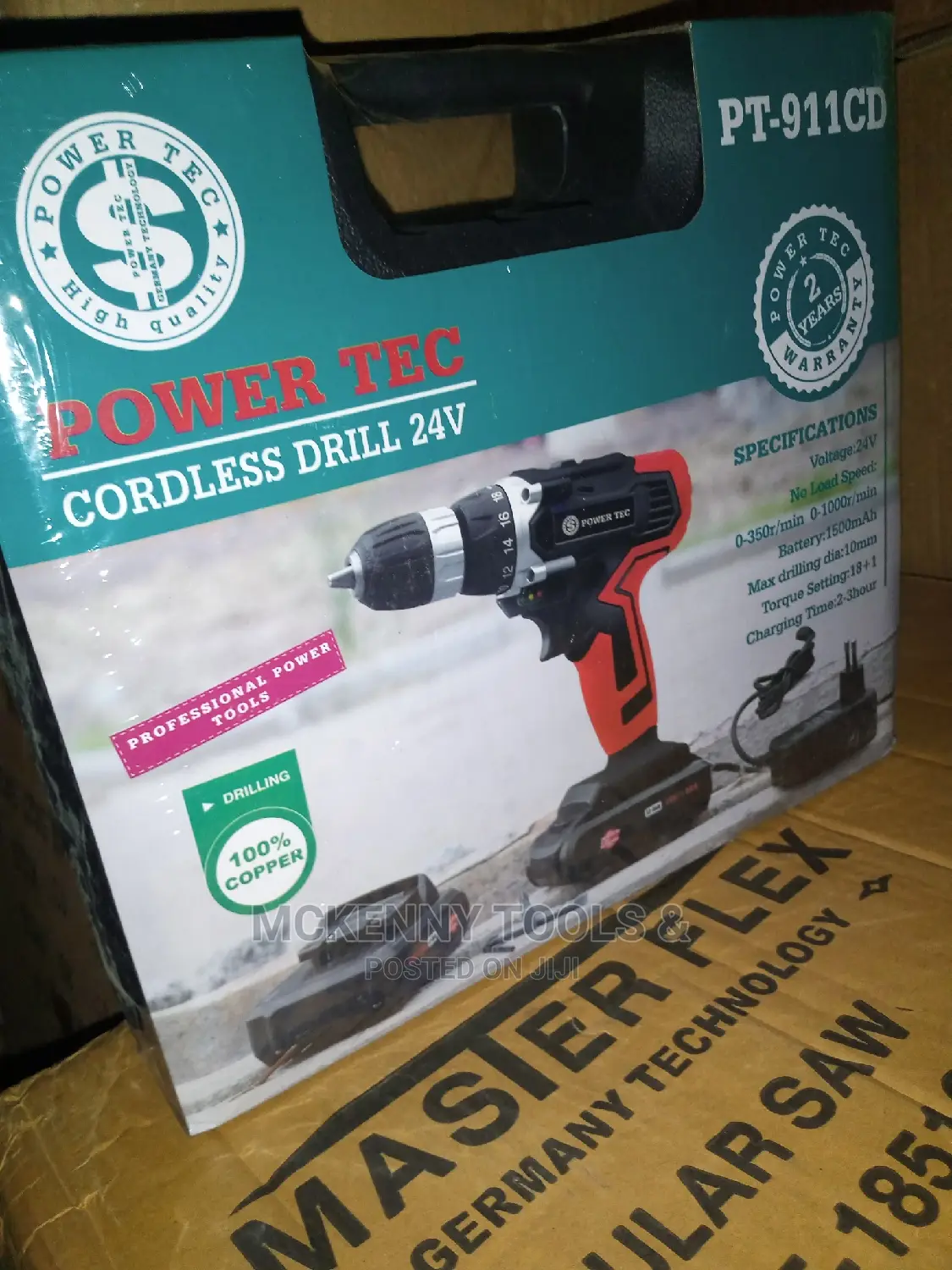 Cordless Impact Drill 24v