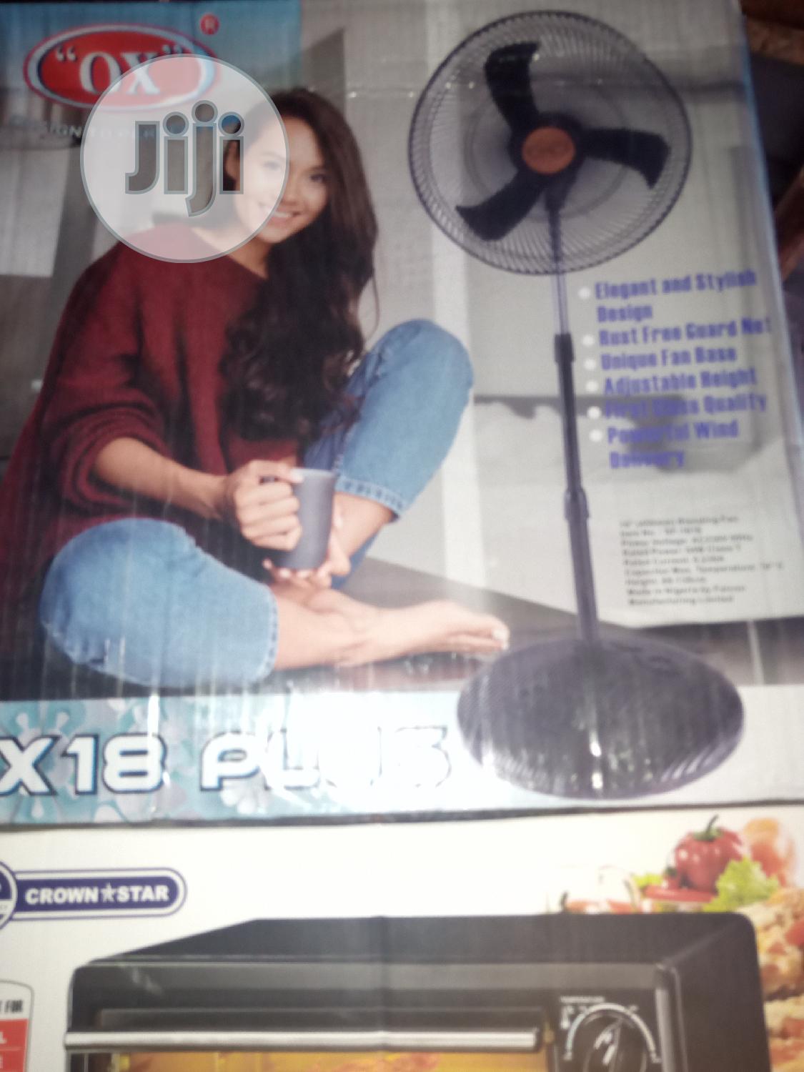 Ox Plastic Standing Fan