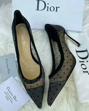 Dior D-Moir Dotted Mesh Pump