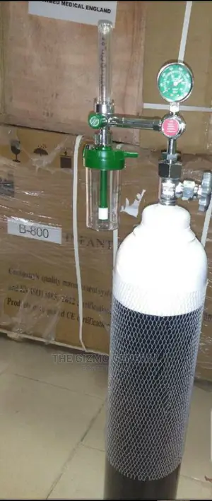 Oxygen Cylinder With Guage