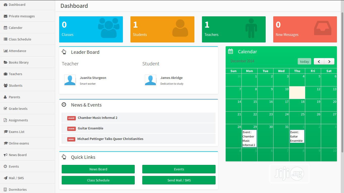 School Management Portal Systems By Teso Tech