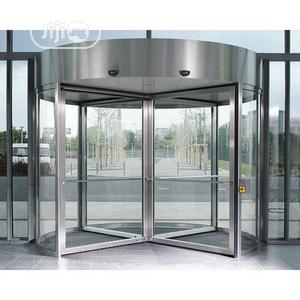 Revolving Door Installation In Nigeria By Teso Tech