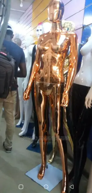 Gold Chrome Mannequins
