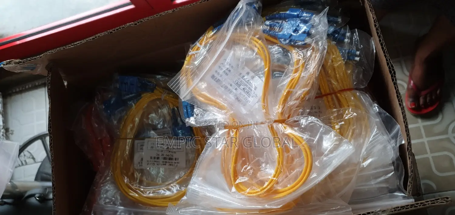 Fiber Optic Patch Cord LC-LC Duplex Sm