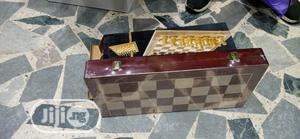 Wooden Chess Game Box With Lock