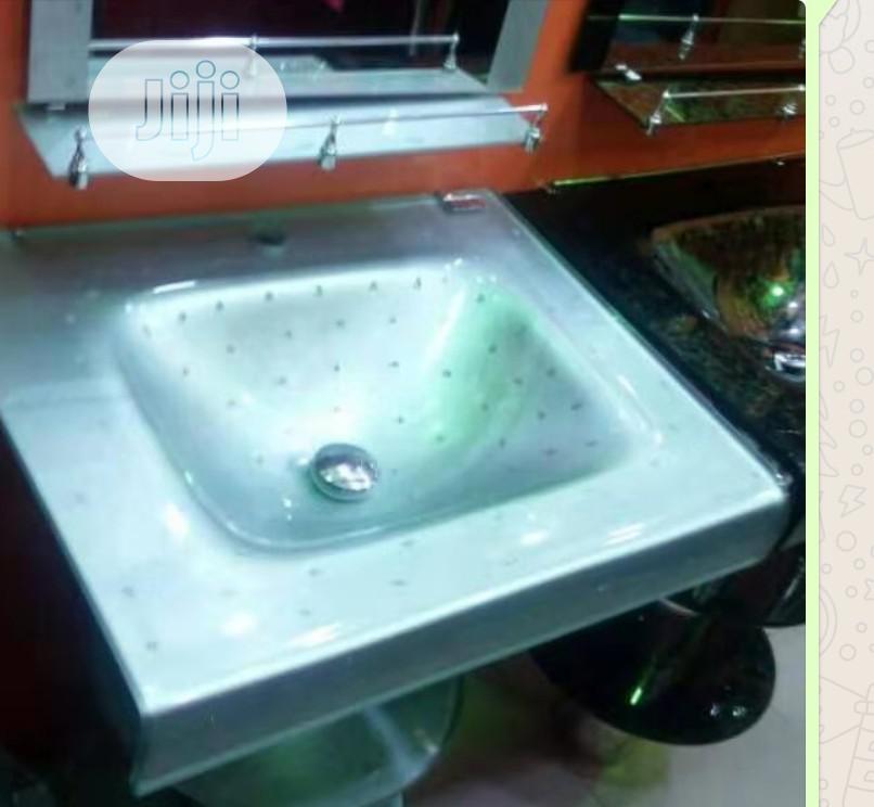 Glass Basins Different Colours