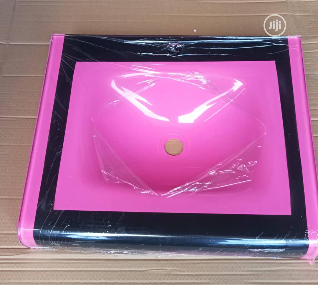 Glass Basins Different Colours