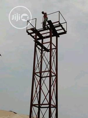 Construction Of Tank Towers And Scaffolding For Water Storage
