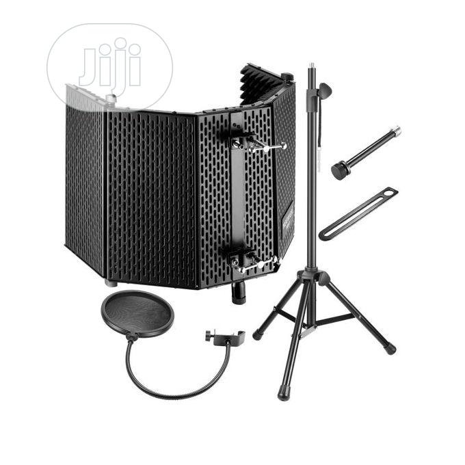 POP Filter Vocal Booth Stand