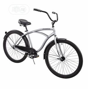 Huffy 26" Cranbrook Men's Beach Cruiser Comfort Bike, Silver