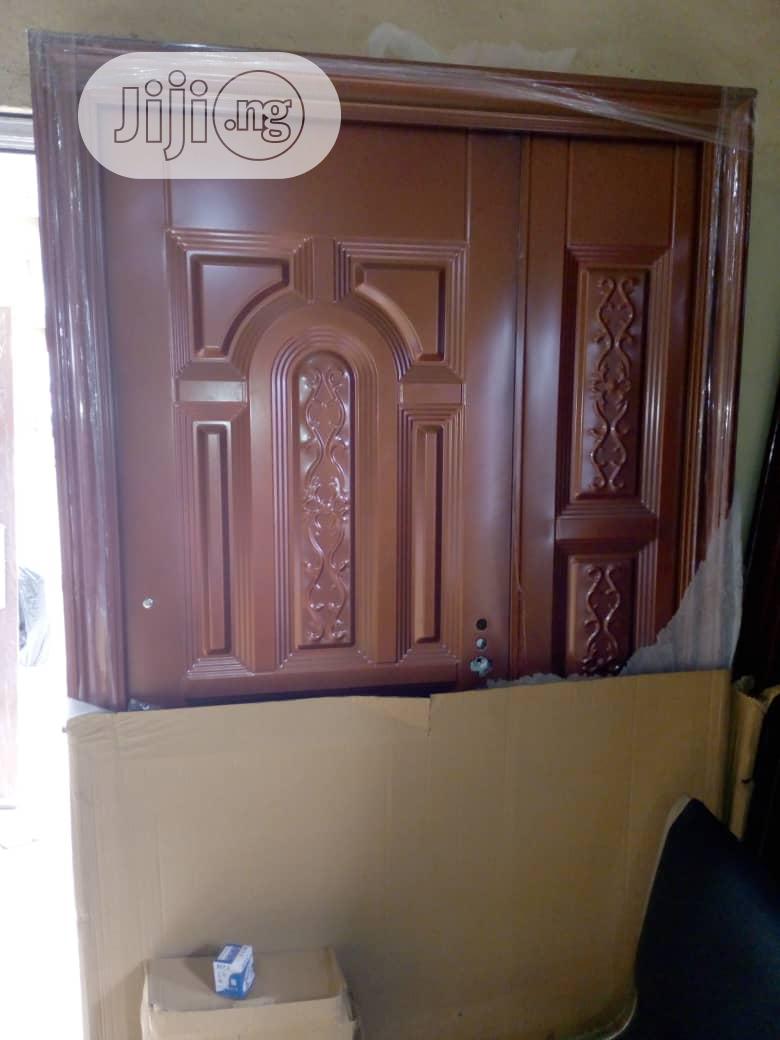 Copper Security Steel Doors