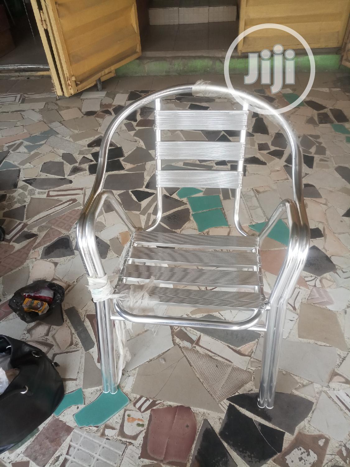Strong Comfortable Stainless Chair.