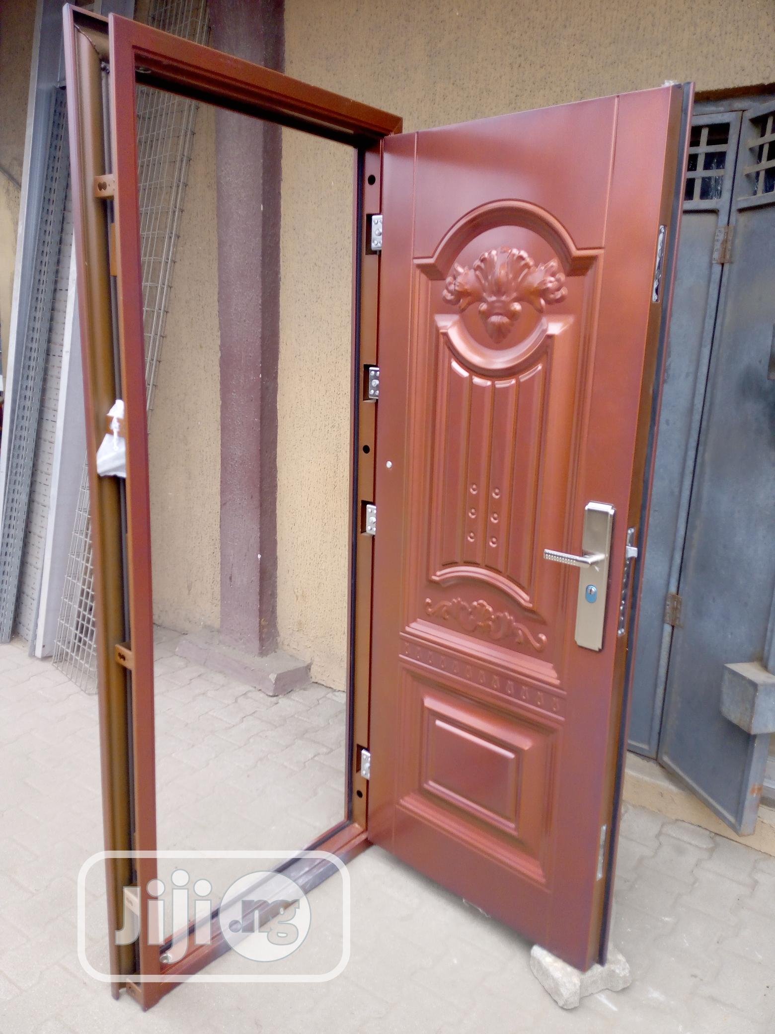 Copper Steel Door