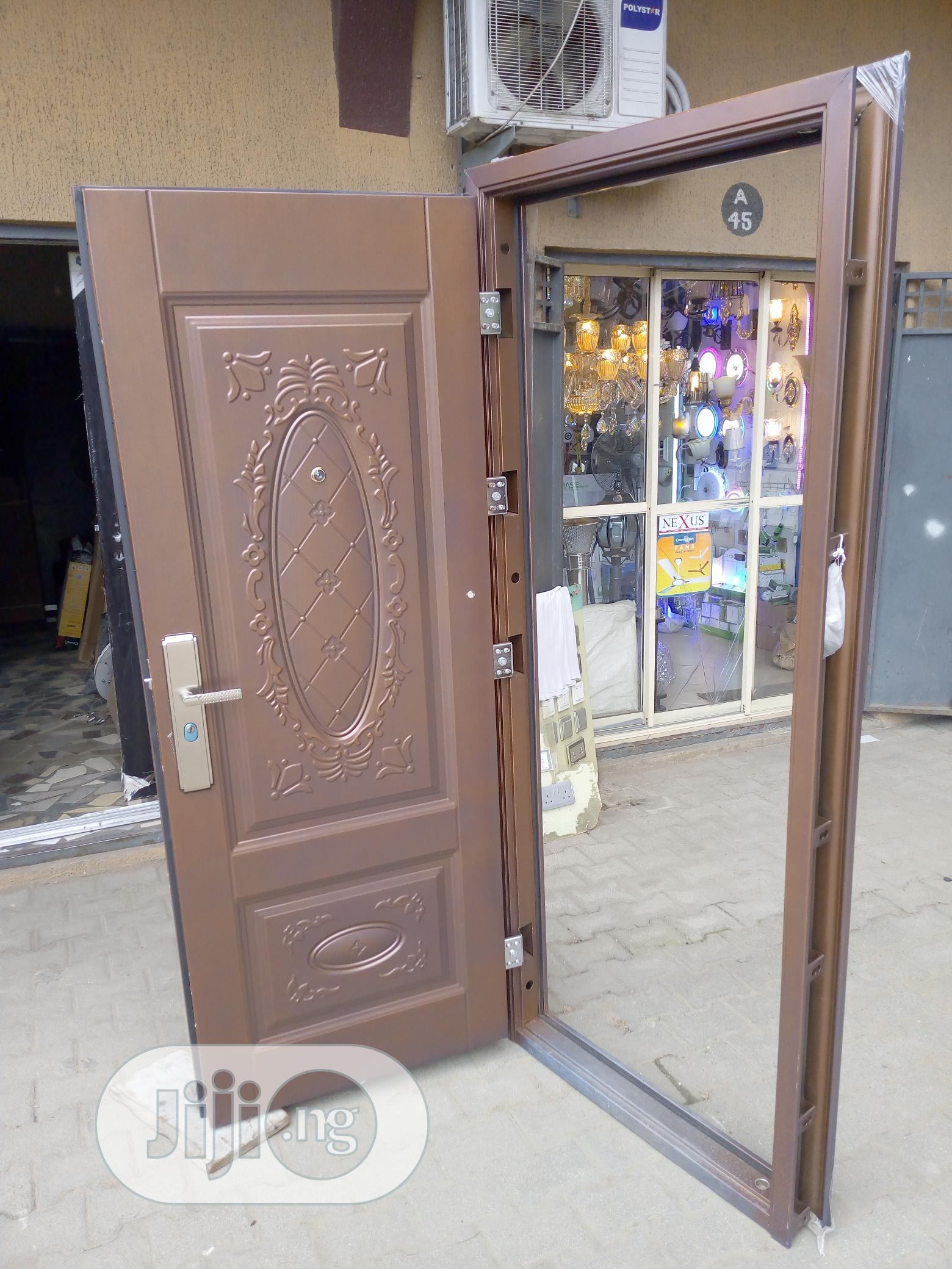 Copper Steel Door