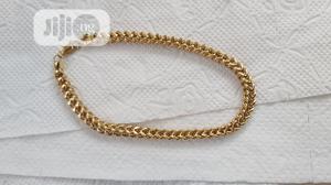 Pure 18karat Solid Gold Bracelet New Franco