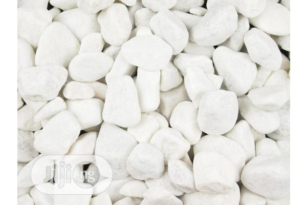 White Gravel Stone(25kg) Aka Whitestones - Real Lawn Price: ₦ 7,000 on ...
