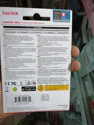 Sandisk Ultra Flash Drive OTG 256gb for Type C