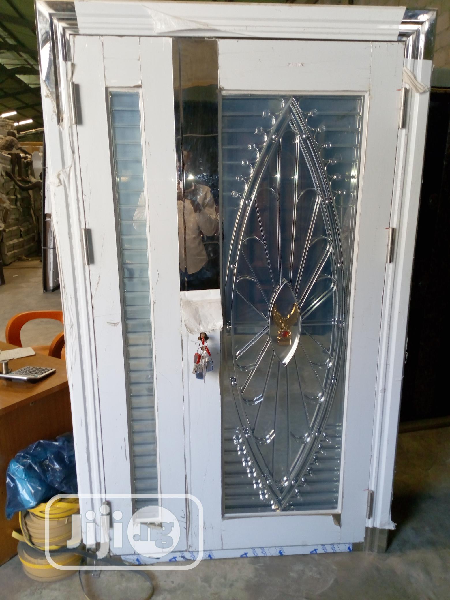 Golden Glass Door