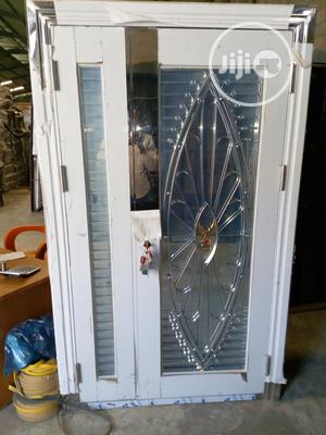 Golden Glass Door