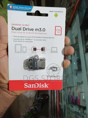 Sandisk Ultra Flash Drive OTG 256gb for Android Devices